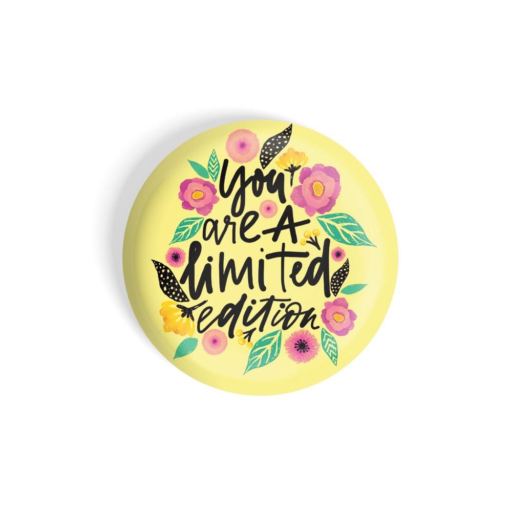 dhcrafts Magnetic Badges Yellow Color Self Love You Are A Limited ...